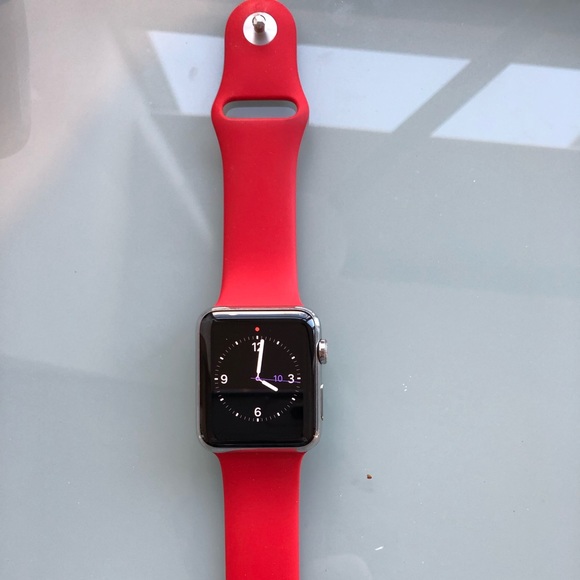 apple watch series 1 red